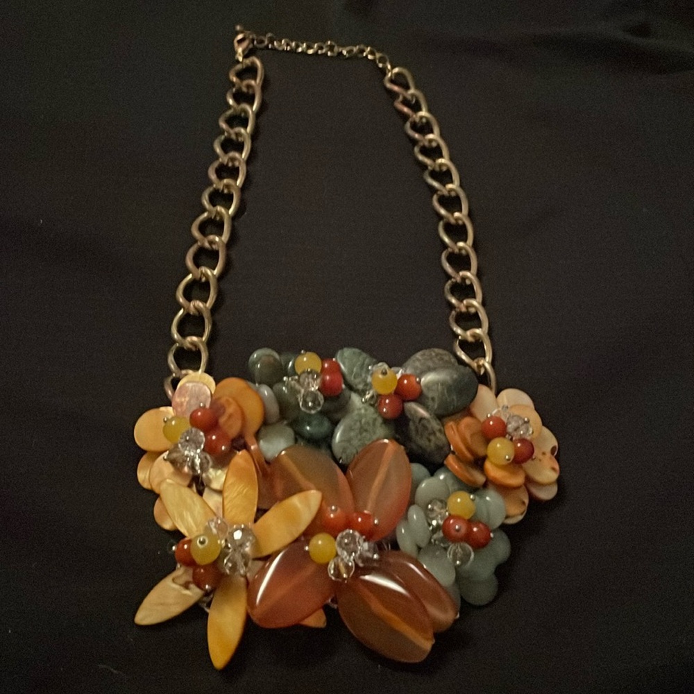 Costume Jewelry stone pendant